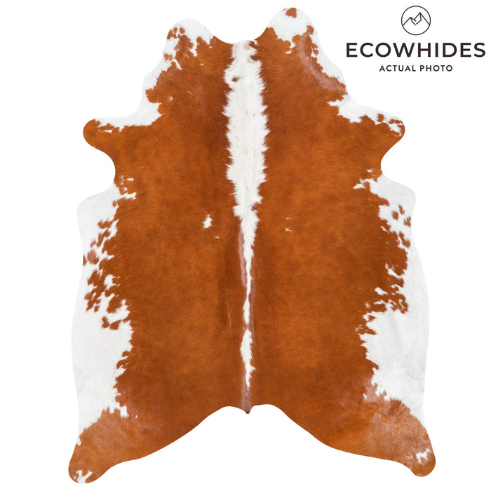 Brazilian Hereford Cowhide Rug Size 7'3" L x 5'8" W 1451