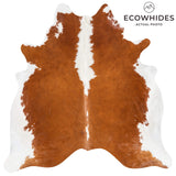 Brazilian Hereford Cowhide Rug Size 6'10" L x 6'7" W 1455