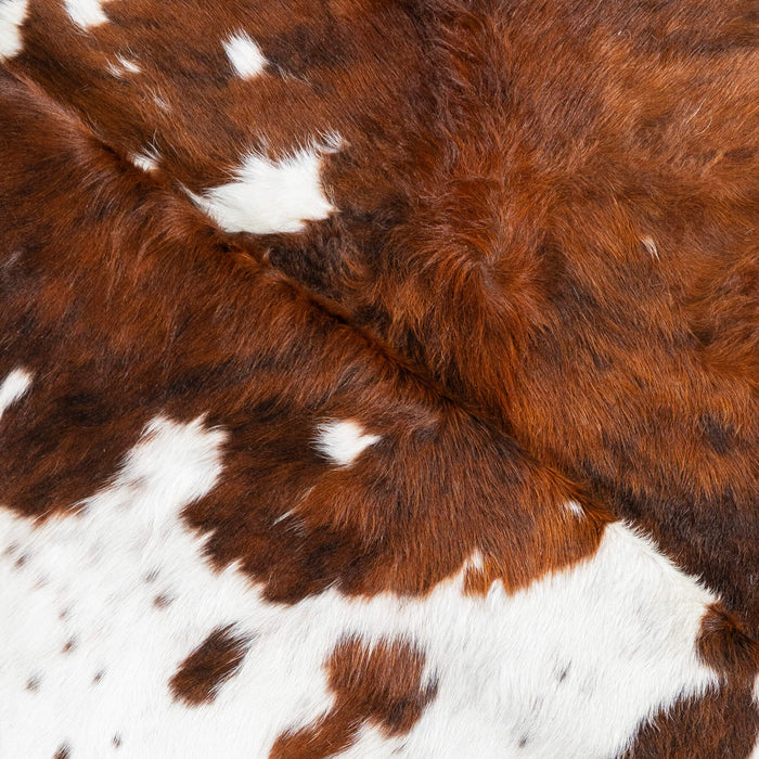 Tricolor Cowhide Rug Size 7'2" L x 7'3" W 1708