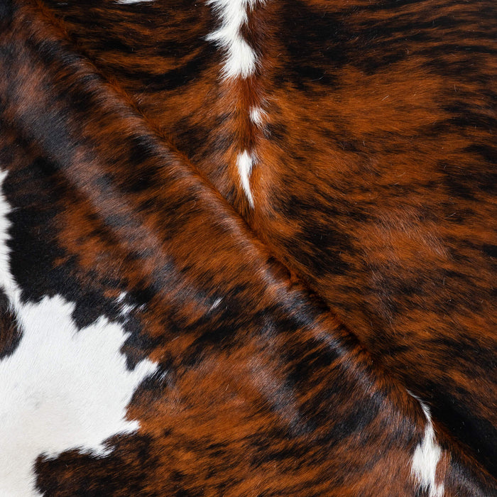 Tricolor Cowhide Rug Size 7'1" L x 5'6" W 1731