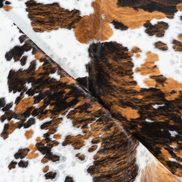 Tricolor Cowhide Rug Size 6'6" L x 4'11" W 1761