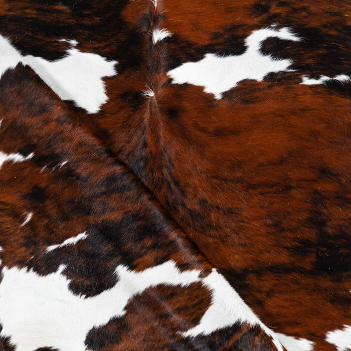 Tricolor Cowhide Rug Size 7'5" L x 6'6" W 1794