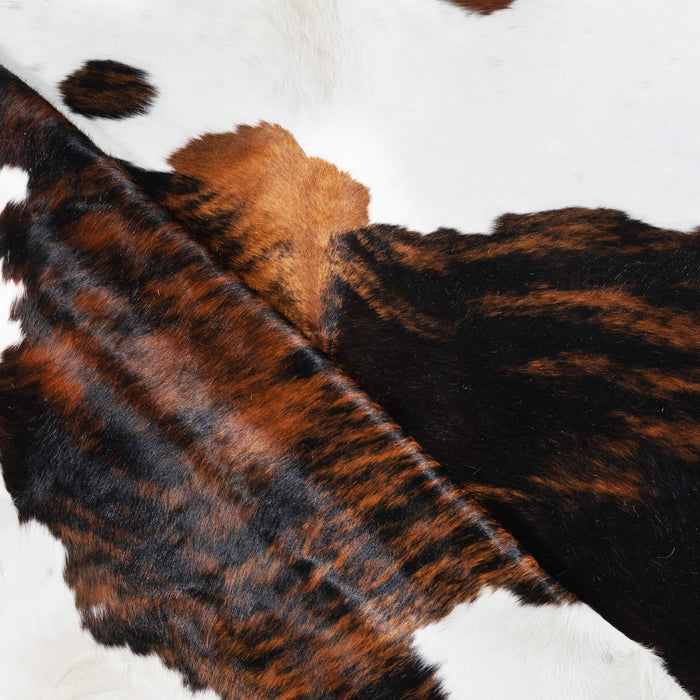 Tricolor Cowhide Rug Size 7'5" L x 7'2" W 1797
