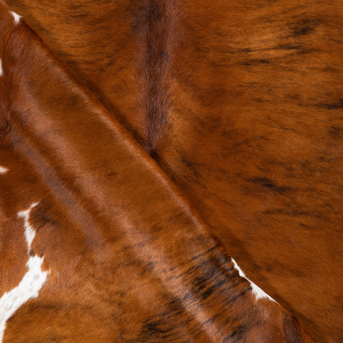 Tricolor Cowhide Rug Size 7'7" L x 6'6" W 1814