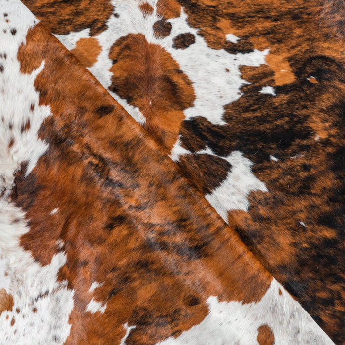 Tricolor Cowhide Rug Size 7'5" L x 6'3" W 1848