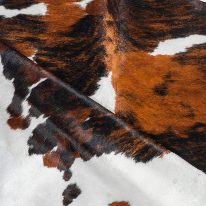 Tricolor Cowhide Rug Size 8'2" L x 7'3" W 1860