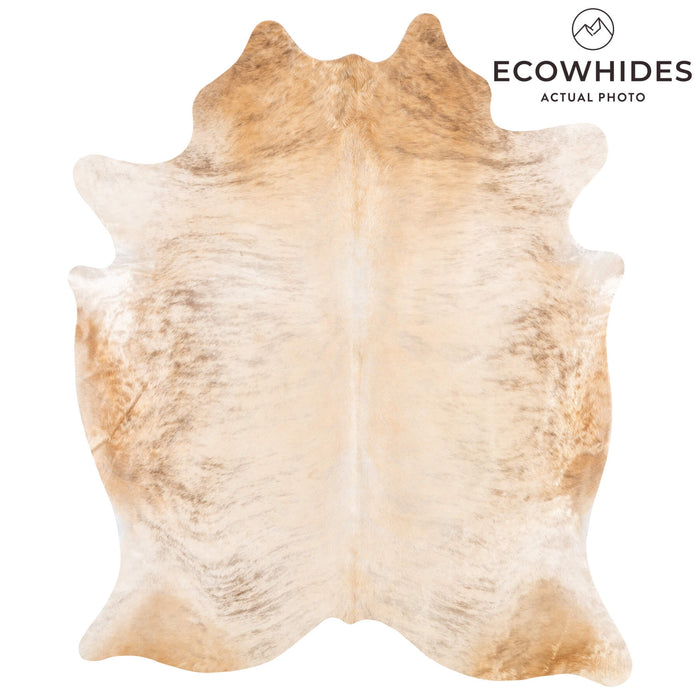 Light Brindle Cowhide Rug Size 8'2" L x 6'8" W 1939