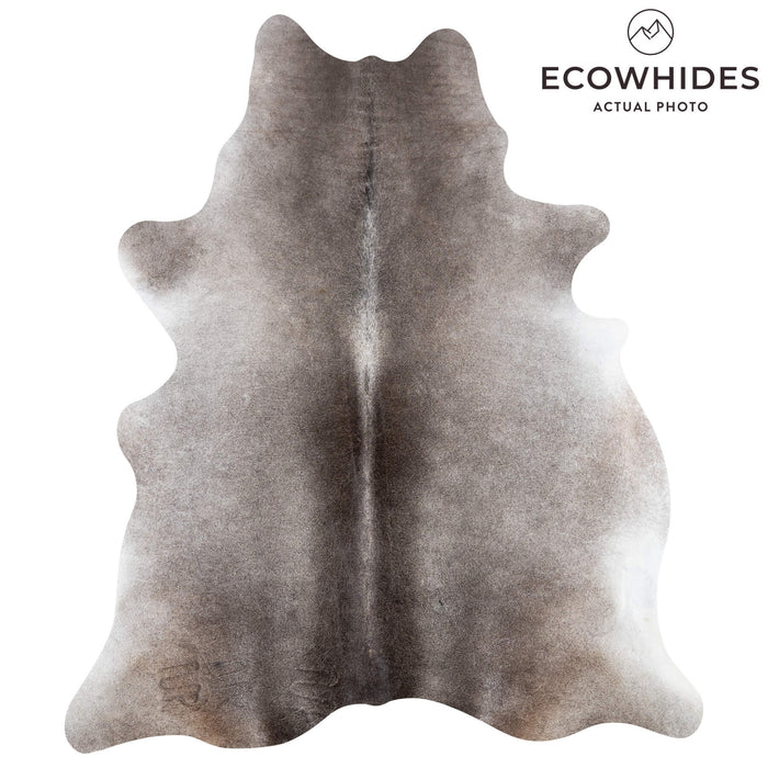 Brazilian Grey Cowhide Rug Size 6'7" L x 5'6" W 2546