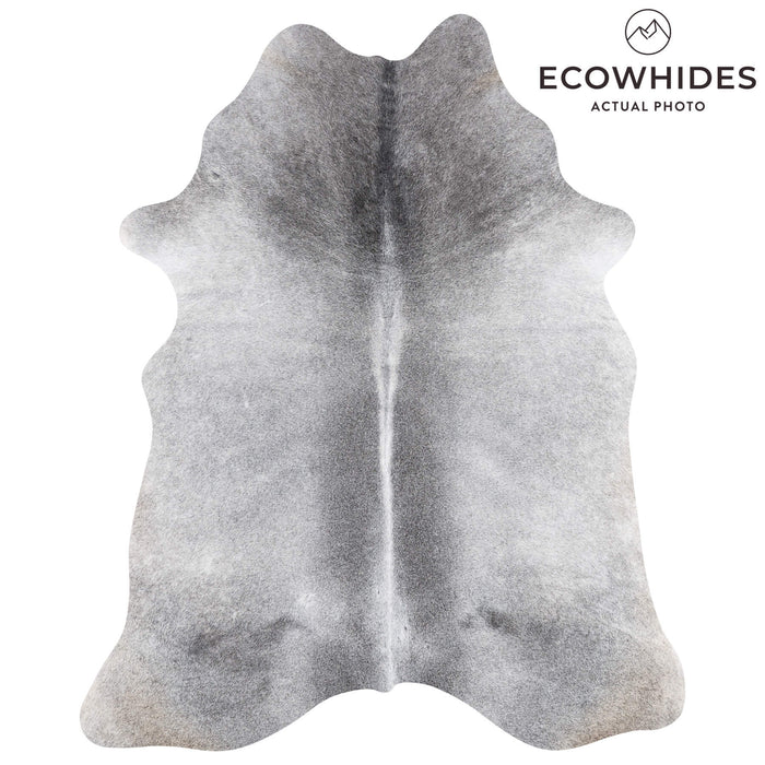 Brazilian Grey Cowhide Rug Size 6'6" L x 5'3" W 2552