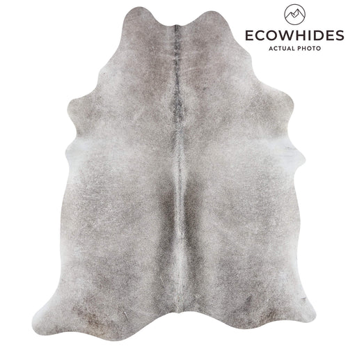 Brazilian Grey Cowhide Rug Size 6'9" L x 5'9" W 2560
