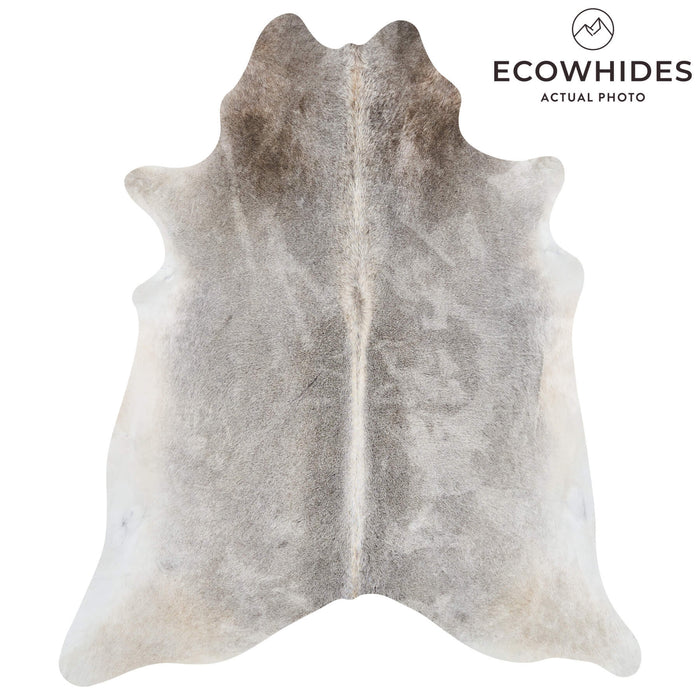 Brazilian Grey Cowhide Rug Size 6'8" L x 5'7" W 2561