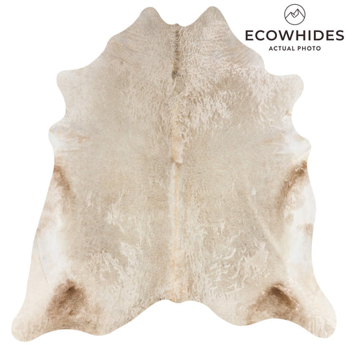 Brazilian Champagne Cowhide Rug Size 7'8" L x 7'4" W 2665