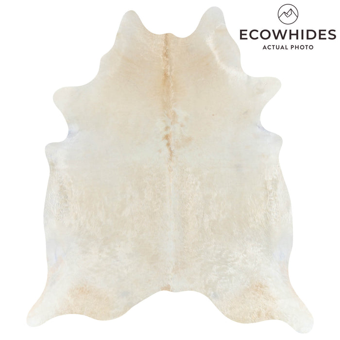 Brazilian Champagne Cowhide Rug Size 8'1" L x 7'1" W 2668