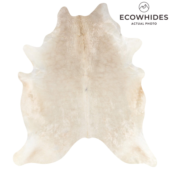 Brazilian Champagne Cowhide Rug Size 8'3" L x 7'1" W 2674