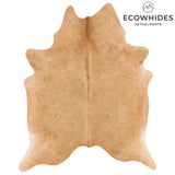 Brazilian Beige Cowhide Rug Size 7'9" L x 6'5" W 2683