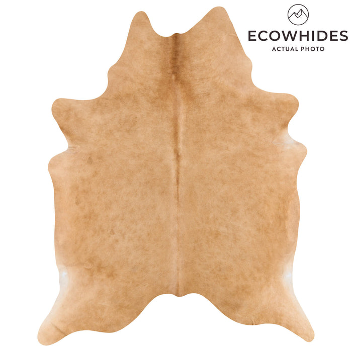 Brazilian Beige Cowhide Rug Size 7'9" L x 6'5" W 2683