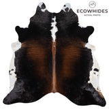 Brazilian Mahogany Cowhide Rug Size 6'11" L x 6'7" W 2700