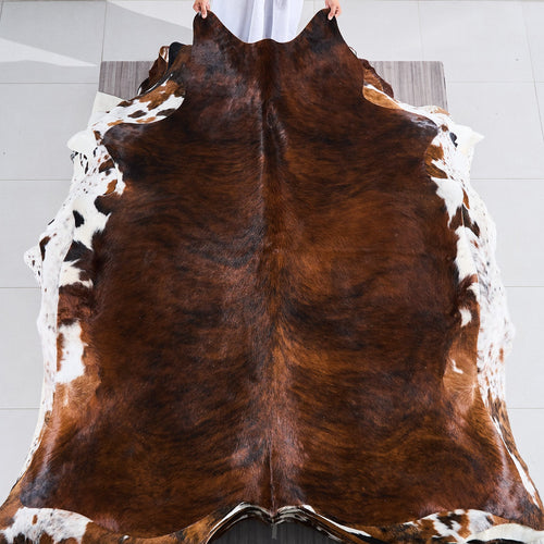 Brindle Cowhide Rug Size 7'0" L x 6'2" W 2816