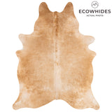 Brazilian Beige Cowhide Rug Size 7'8" L x 6'2" W 3106