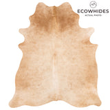 Brazilian Beige Cowhide Rug Size 7'4" L x 5'9" W 3111