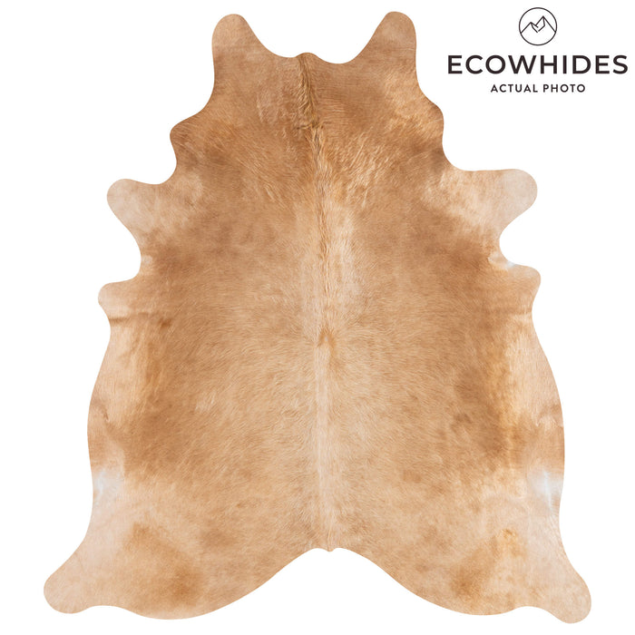 Brazilian Beige Cowhide Rug Size 8'0" L x 6'11" W 3120