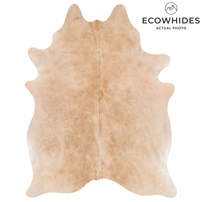 Brazilian Beige Cowhide Rug Size 8'2" L x 6'1" W 3133
