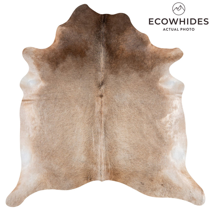Brazilian Grey Palomino Cowhide Rug Size 7'5" L x 7'3" W 3161