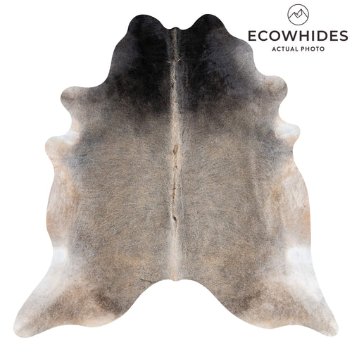 Brazilian Grey Palomino Cowhide Rug Size 7'8" L x 7'8" W 3180