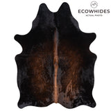 Brazilian Mahogany Cowhide Rug Size 6'7" L x 4'5" W 3217
