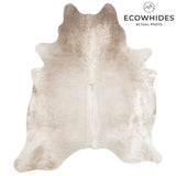 Brazilian Champagne Cowhide Rug Size 8'3" L x 7'1" W 3229