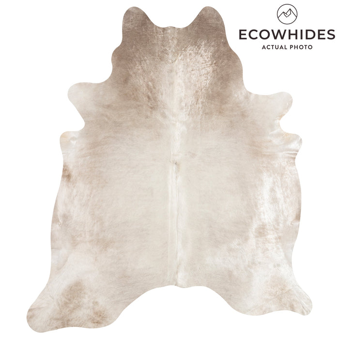Brazilian Champagne Cowhide Rug Size 8'3" L x 7'1" W 3229