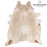Brazilian Champagne Cowhide Rug Size 7'9" L x 6'4" W 3468