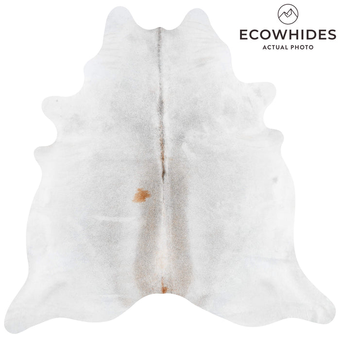 Brazilian Grey Cowhide Rug Size 7'2" L x 6'11" W 3505