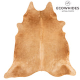 Brazilian Beige Cowhide Rug Size 7'0" L x 6'4" W 3531