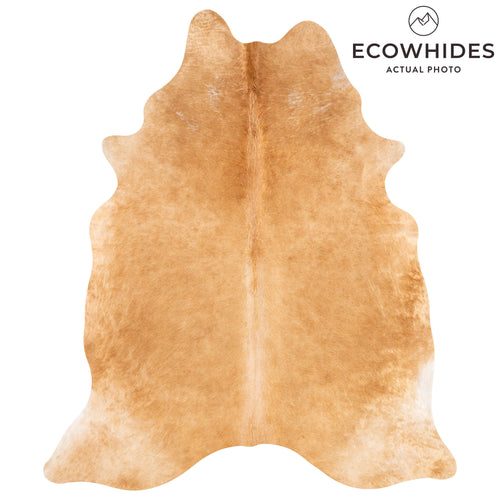 Brazilian Beige Cowhide Rug Size 6'11" L x 5'10" W 3540