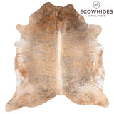 Brazilian Beige Cowhide Rug Size 8'1" L x 7'5" W 3607