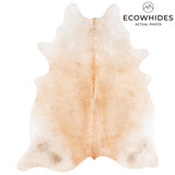 Brazilian Beige Cowhide Rug Size 8'4" L x 6'7" W 3618