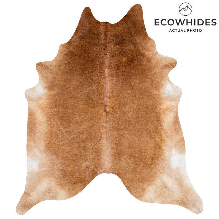 Brazilian Brown Cowhide Rug Size 8'10" L x 7'8" W 3630