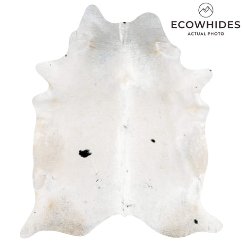 Brazilian Champagne Cowhide Rug Size 7'9" L x 6'7" W 3637