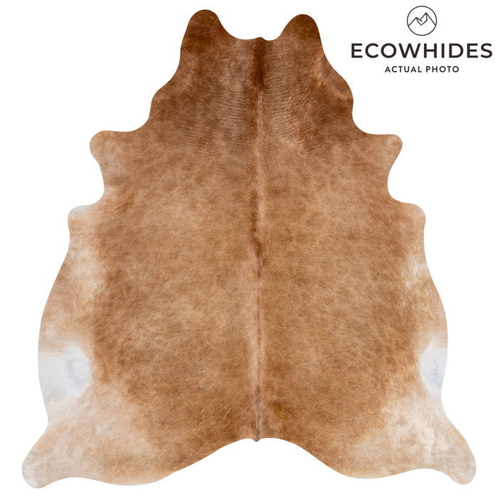 Brazilian Beige Cowhide Rug Size 7'9" L x 7'2" W 3638
