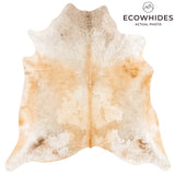 Brazilian Champagne Cowhide Rug Size 7'10" L x 7'7" W 3644
