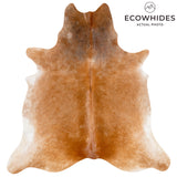Brazilian Beige Cowhide Rug Size 8'2" L x 7'5" W 3678