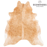 Brazilian Beige Cowhide Rug Size 7'9" L x 6'9" W 3699