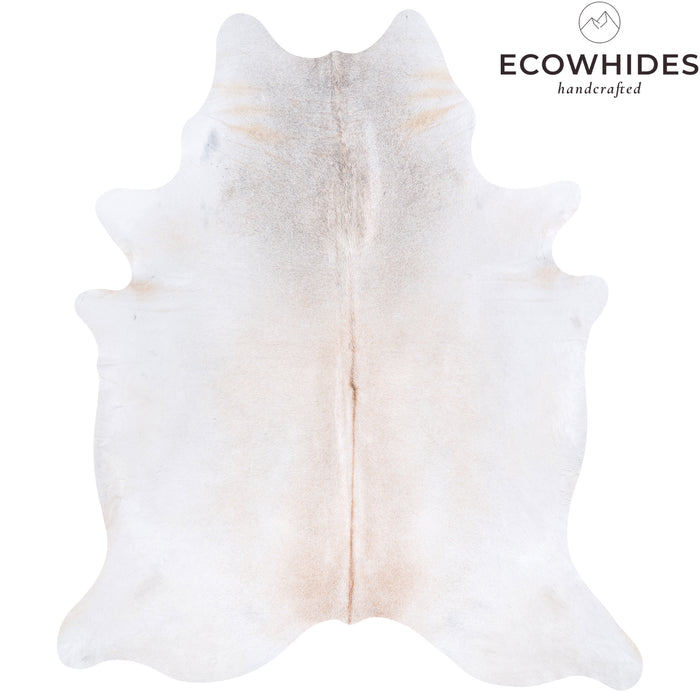 Brazilian Grey Palomino Cowhide Rug Size 7'8" L x 6'8" W 4518