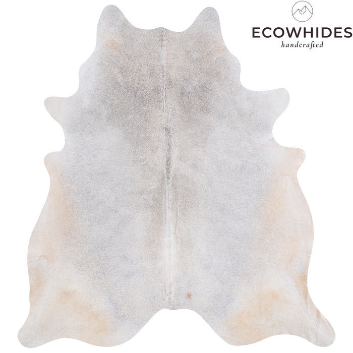 Brazilian Grey Palomino Cowhide Rug Size 7'5" L x 6'11" W 4520
