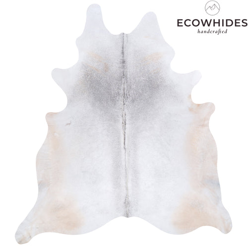 Brazilian Grey Palomino Cowhide Rug Size 8'4" L x 7'3" W 4528