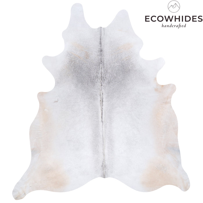 Brazilian Grey Palomino Cowhide Rug Size 8'4" L x 7'3" W 4528