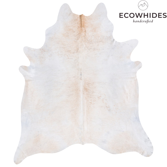 Brazilian Palomino and White Cowhide Rug Size 7'6" L x 8'0" W 4530