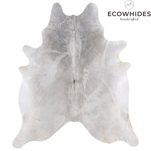 Brazilian Grey Palomino Cowhide Rug Size 8'1" L x 7'5" W 4536
