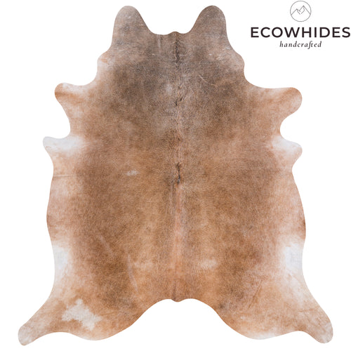 Brazilian Grey Palomino Cowhide Rug Size 8'1" L x 7'6" W 4557